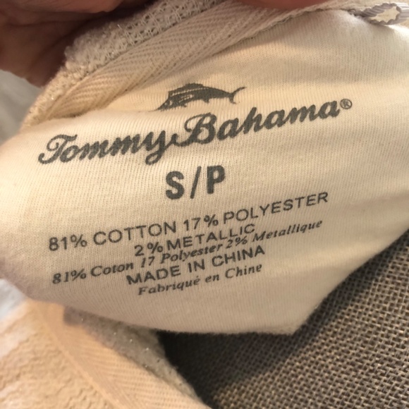 🕐 TOMMY BAHAMA PRETTY HOODED TOP SIZE SMALL - Picture 5 of 5